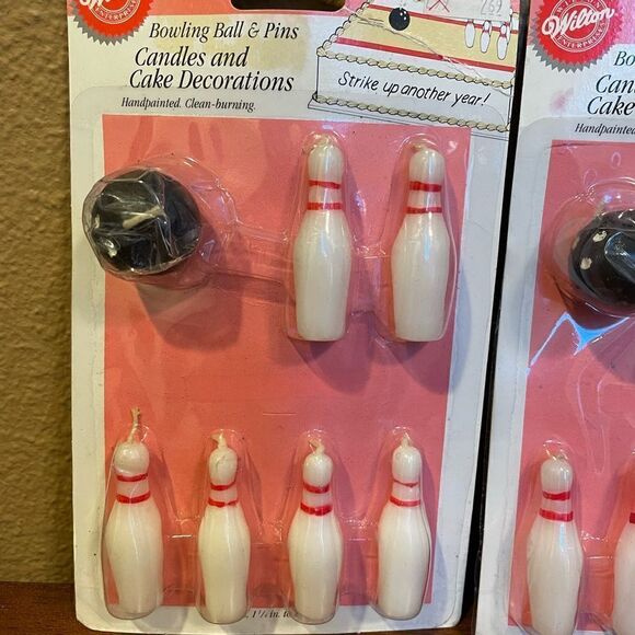 1993 Wilton Bowling Candles - Picture 2 of 12